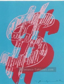 Andy Warhol œuvres - Signe du dollar Andy Warhol